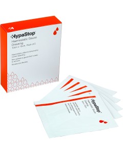 HypaStop Haemostatic Gauze 10cm x 10cm | Pack of 5