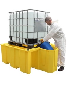 Romold | BB1D | IBC Spill Pallets with Integrated Dispensing Area