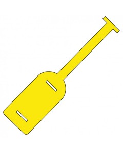 Plain ID Self-Tie Tags (Pack of 14)