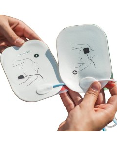 Schiller FRED PA-1 Adult defibrillation pads with RFID Tag
