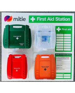 Branded First Aid Station for Higher Risk Workplaces