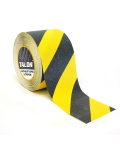 Black & Yellow Chevron Anti-Slip Self-adhesive Tape 100mm x 18.3m